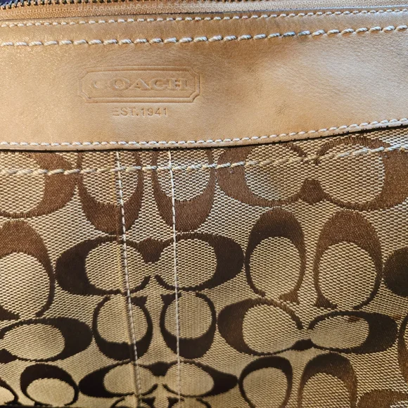 Coach Y2K Signature 10403 Shoulder Bag-EUC - Picture 5 of 12